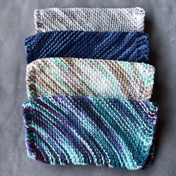 Hurricane Hill Soap Factory Other - Set of 4 ~ Handmade Dishcloths